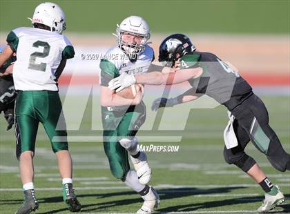 Thumbnail 1 in Fleming vs. Stratton/Liberty (CHSAA 6-Man State Championship) photogallery.