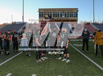 Thumbnail 1 in Fleming vs. Stratton/Liberty (CHSAA 6-Man State Championship) photogallery.