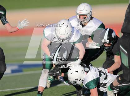Thumbnail 1 in Fleming vs. Stratton/Liberty (CHSAA 6-Man State Championship) photogallery.