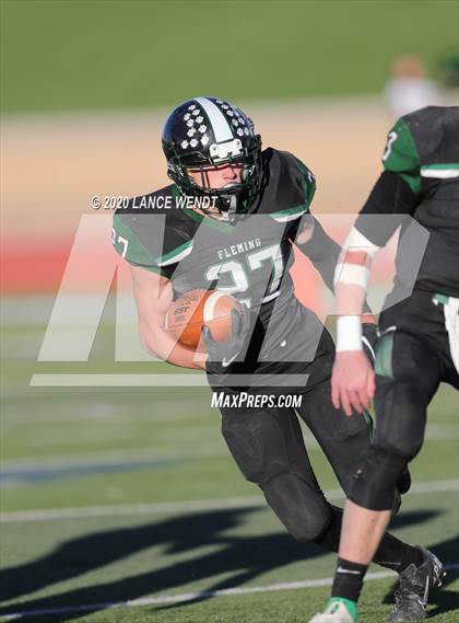 Thumbnail 3 in Fleming vs. Stratton/Liberty (CHSAA 6-Man State Championship) photogallery.