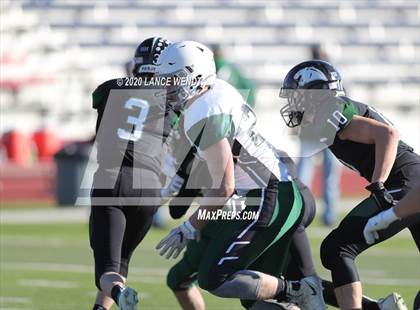 Thumbnail 1 in Fleming vs. Stratton/Liberty (CHSAA 6-Man State Championship) photogallery.
