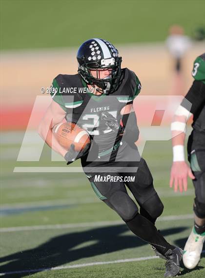 Thumbnail 2 in Fleming vs. Stratton/Liberty (CHSAA 6-Man State Championship) photogallery.