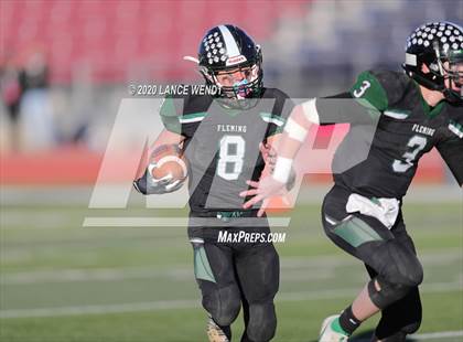 Thumbnail 2 in Fleming vs. Stratton/Liberty (CHSAA 6-Man State Championship) photogallery.