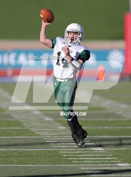 Thumbnail 1 in Fleming vs. Stratton/Liberty (CHSAA 6-Man State Championship) photogallery.