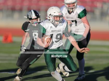 Thumbnail 1 in Fleming vs. Stratton/Liberty (CHSAA 6-Man State Championship) photogallery.