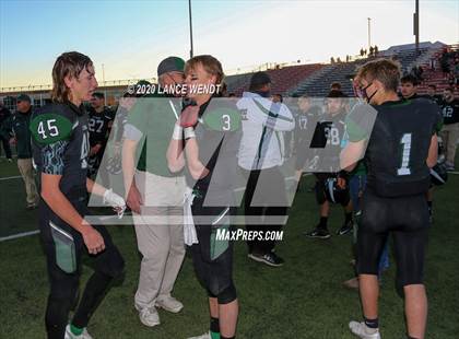 Thumbnail 1 in Fleming vs. Stratton/Liberty (CHSAA 6-Man State Championship) photogallery.