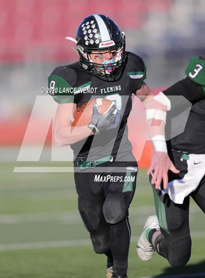 Thumbnail 3 in Fleming vs. Stratton/Liberty (CHSAA 6-Man State Championship) photogallery.
