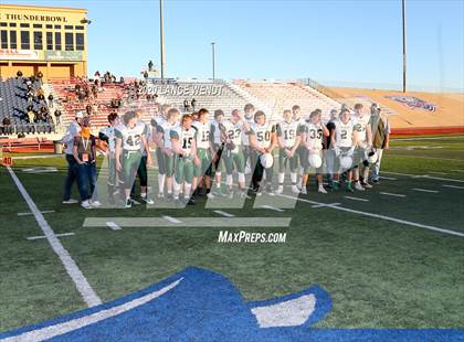 Thumbnail 2 in Fleming vs. Stratton/Liberty (CHSAA 6-Man State Championship) photogallery.