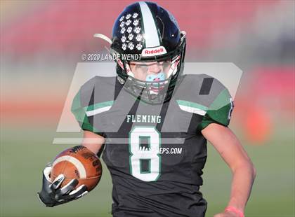 Thumbnail 1 in Fleming vs. Stratton/Liberty (CHSAA 6-Man State Championship) photogallery.