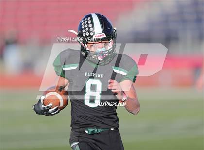 Thumbnail 3 in Fleming vs. Stratton/Liberty (CHSAA 6-Man State Championship) photogallery.