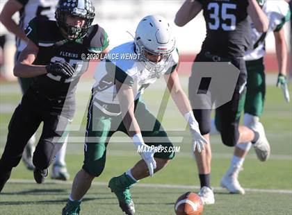 Thumbnail 2 in Fleming vs. Stratton/Liberty (CHSAA 6-Man State Championship) photogallery.