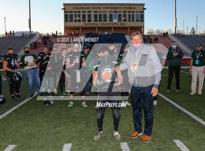 Thumbnail 3 in Fleming vs. Stratton/Liberty (CHSAA 6-Man State Championship) photogallery.