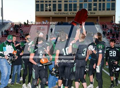 Thumbnail 2 in Fleming vs. Stratton/Liberty (CHSAA 6-Man State Championship) photogallery.