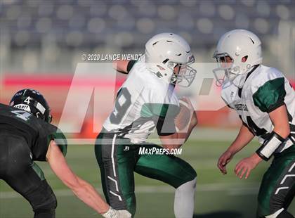 Thumbnail 1 in Fleming vs. Stratton/Liberty (CHSAA 6-Man State Championship) photogallery.
