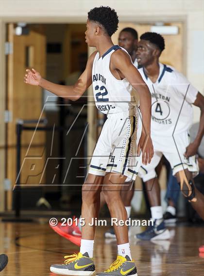 Thumbnail 3 in Hamilton Heights Christian Academy vs. Westtown (City of Palms Classic) photogallery.