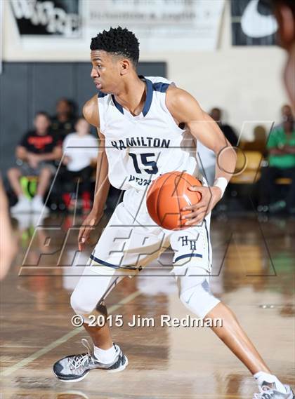 Thumbnail 3 in Hamilton Heights Christian Academy vs. Westtown (City of Palms Classic) photogallery.