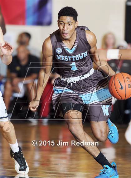 Thumbnail 2 in Hamilton Heights Christian Academy vs. Westtown (City of Palms Classic) photogallery.