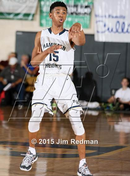 Thumbnail 2 in Hamilton Heights Christian Academy vs. Westtown (City of Palms Classic) photogallery.