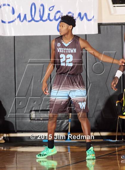 Thumbnail 3 in Hamilton Heights Christian Academy vs. Westtown (City of Palms Classic) photogallery.