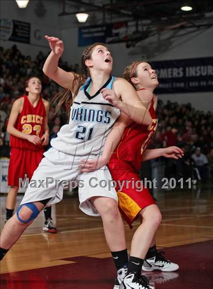 Thumbnail 3 in Pleasant Valley vs. Chico (CIF NS D2 Final) photogallery.