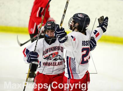 Thumbnail 3 in New Fairfield/Immaculate vs. Masuk (SCC-SWC D3 Semifinal) photogallery.