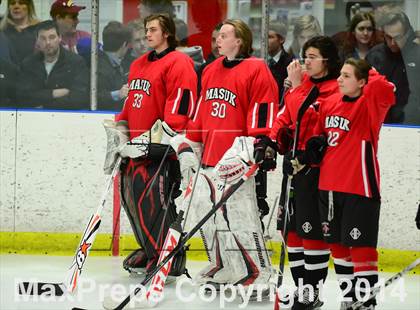 Thumbnail 3 in New Fairfield/Immaculate vs. Masuk (SCC-SWC D3 Semifinal) photogallery.