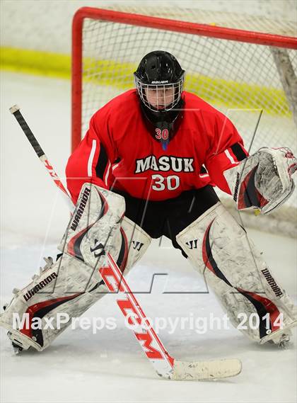 Thumbnail 2 in New Fairfield/Immaculate vs. Masuk (SCC-SWC D3 Semifinal) photogallery.