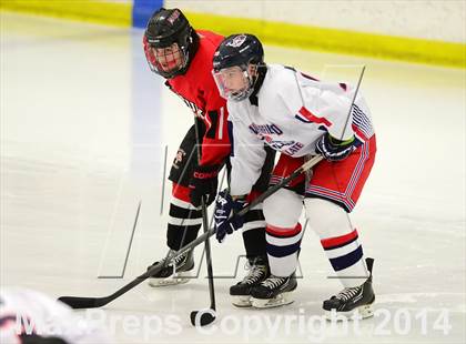 Thumbnail 3 in New Fairfield/Immaculate vs. Masuk (SCC-SWC D3 Semifinal) photogallery.