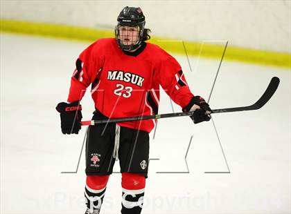 Thumbnail 2 in New Fairfield/Immaculate vs. Masuk (SCC-SWC D3 Semifinal) photogallery.