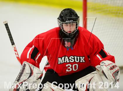 Thumbnail 2 in New Fairfield/Immaculate vs. Masuk (SCC-SWC D3 Semifinal) photogallery.