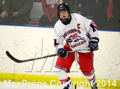 Thumbnail 2 in New Fairfield/Immaculate vs. Masuk (SCC-SWC D3 Semifinal) photogallery.