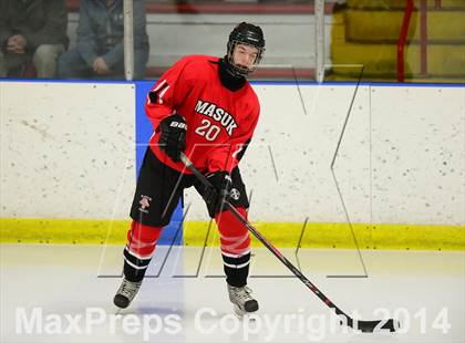 Thumbnail 2 in New Fairfield/Immaculate vs. Masuk (SCC-SWC D3 Semifinal) photogallery.