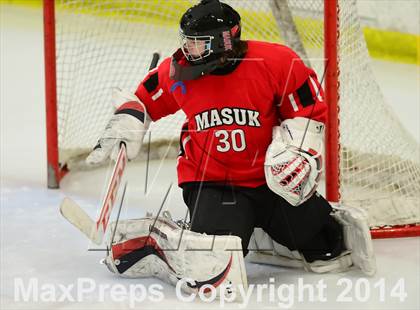 Thumbnail 2 in New Fairfield/Immaculate vs. Masuk (SCC-SWC D3 Semifinal) photogallery.