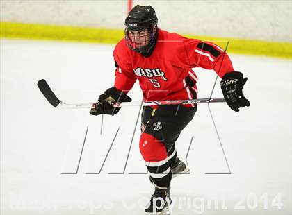 Thumbnail 1 in New Fairfield/Immaculate vs. Masuk (SCC-SWC D3 Semifinal) photogallery.