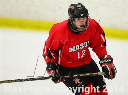 Thumbnail 2 in New Fairfield/Immaculate vs. Masuk (SCC-SWC D3 Semifinal) photogallery.