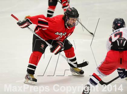 Thumbnail 2 in New Fairfield/Immaculate vs. Masuk (SCC-SWC D3 Semifinal) photogallery.