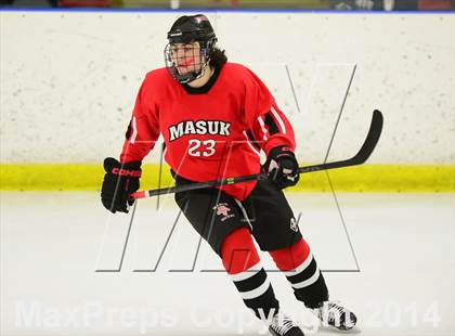 Thumbnail 2 in New Fairfield/Immaculate vs. Masuk (SCC-SWC D3 Semifinal) photogallery.