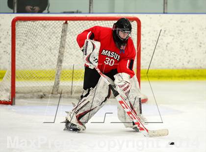 Thumbnail 2 in New Fairfield/Immaculate vs. Masuk (SCC-SWC D3 Semifinal) photogallery.