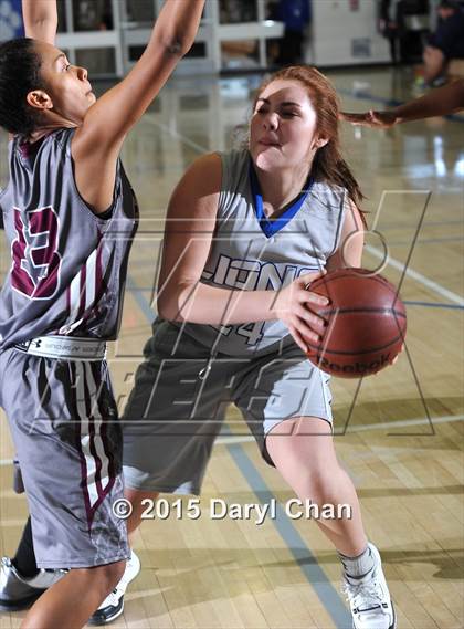 Thumbnail 1 in Cathedral City vs. Rancho Mirage (MaxPreps Holiday Classic) photogallery.