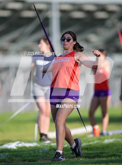 Thumbnail 1 in Danville, Meadowbrook Christian, Central Columbia (Girls Javelin) photogallery.