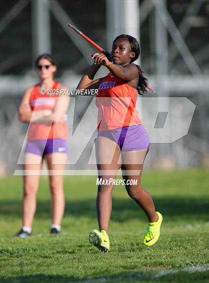 Thumbnail 2 in Danville, Meadowbrook Christian, Central Columbia (Girls Javelin) photogallery.