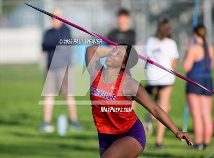 Thumbnail 2 in Danville, Meadowbrook Christian, Central Columbia (Girls Javelin) photogallery.