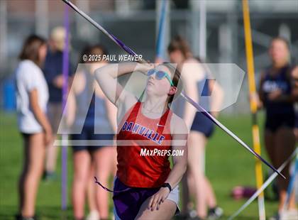 Thumbnail 1 in Danville, Meadowbrook Christian, Central Columbia (Girls Javelin) photogallery.