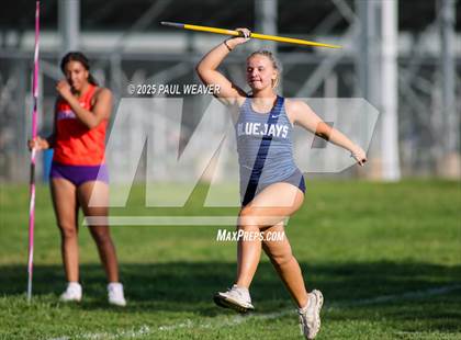 Thumbnail 3 in Danville, Meadowbrook Christian, Central Columbia (Girls Javelin) photogallery.