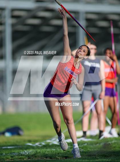 Thumbnail 2 in Danville, Meadowbrook Christian, Central Columbia (Girls Javelin) photogallery.
