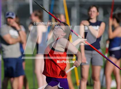 Thumbnail 1 in Danville, Meadowbrook Christian, Central Columbia (Girls Javelin) photogallery.