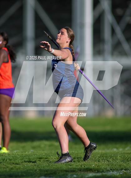 Thumbnail 1 in Danville, Meadowbrook Christian, Central Columbia (Girls Javelin) photogallery.