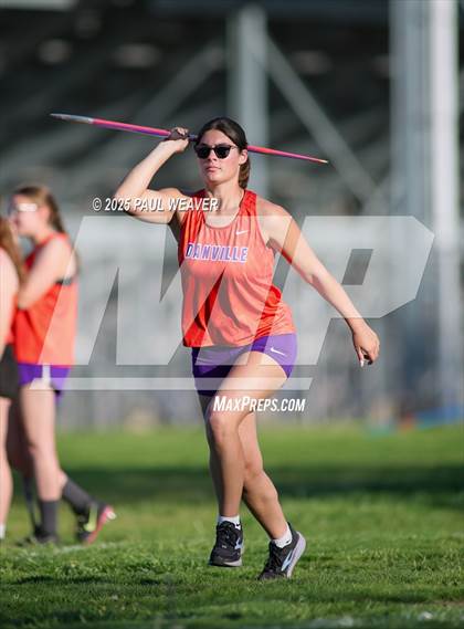 Thumbnail 3 in Danville, Meadowbrook Christian, Central Columbia (Girls Javelin) photogallery.
