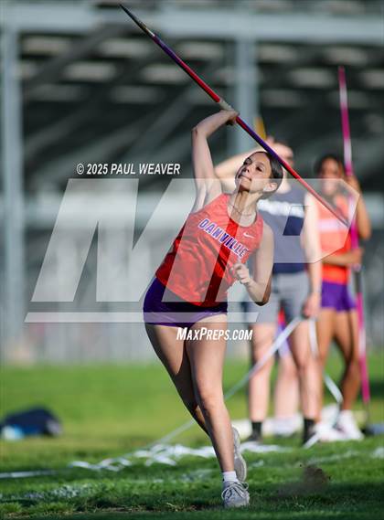 Thumbnail 1 in Danville, Meadowbrook Christian, Central Columbia (Girls Javelin) photogallery.