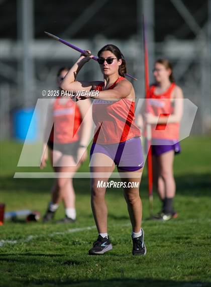 Thumbnail 2 in Danville, Meadowbrook Christian, Central Columbia (Girls Javelin) photogallery.
